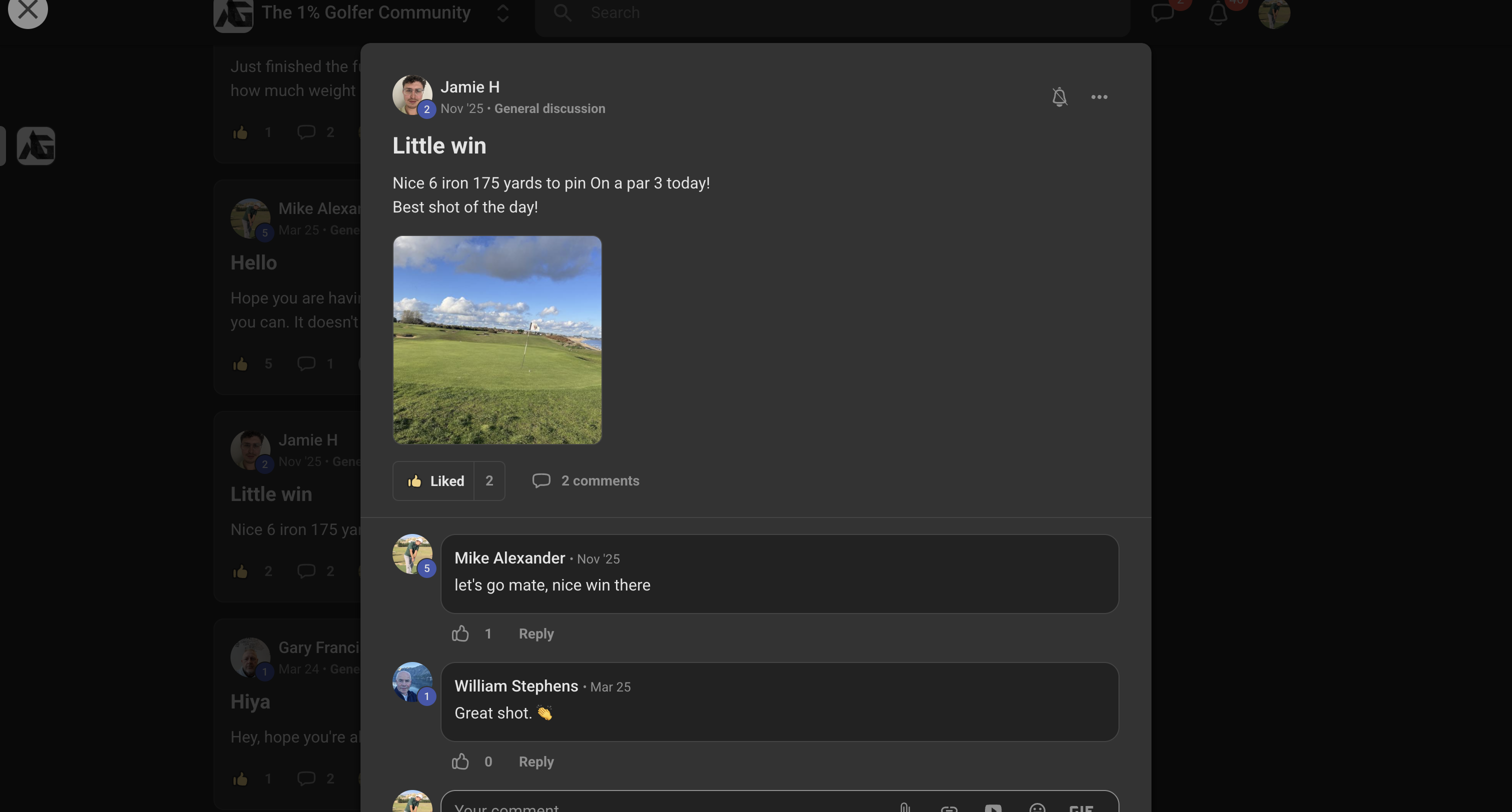 Community post