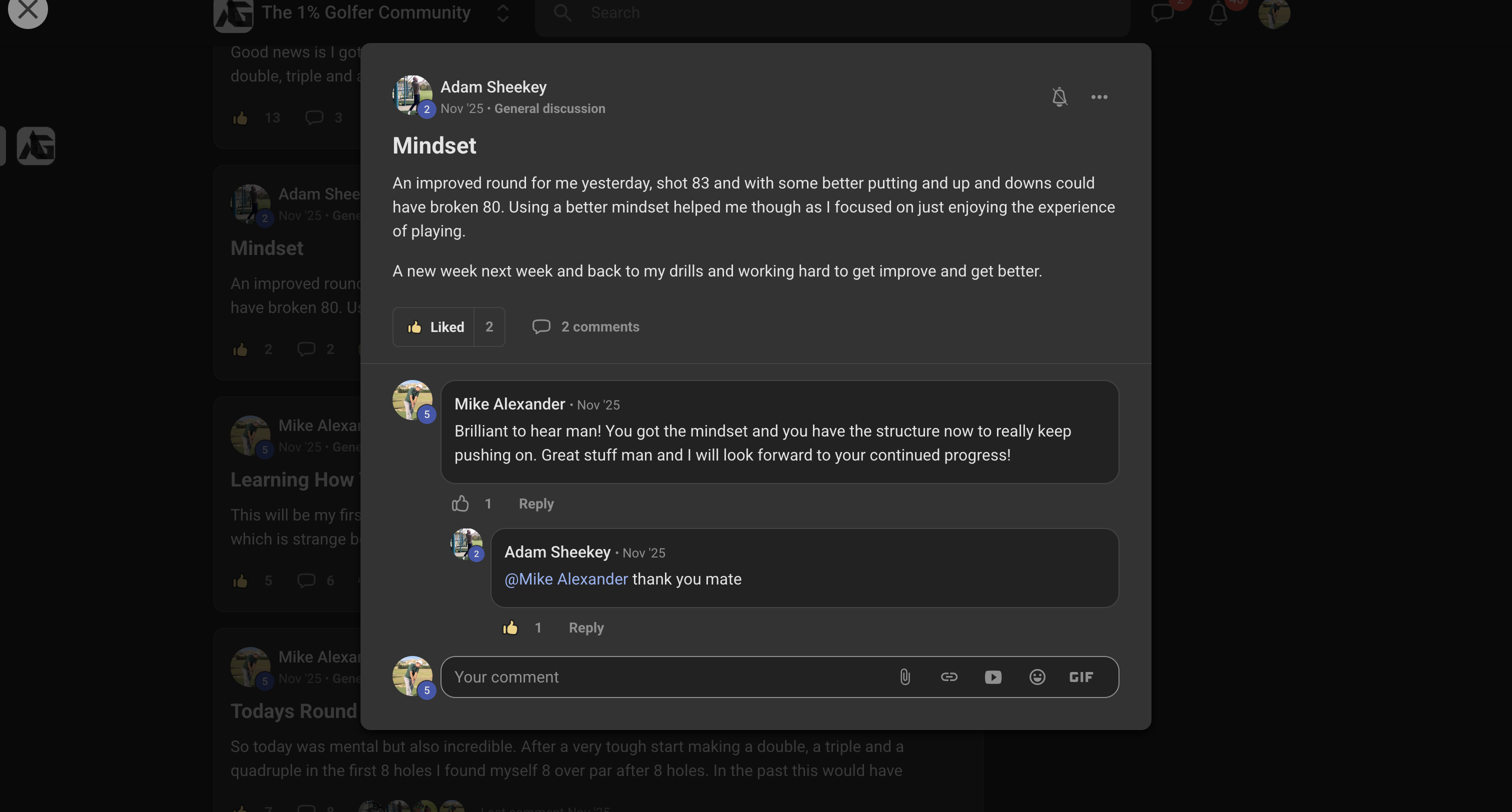 Community post