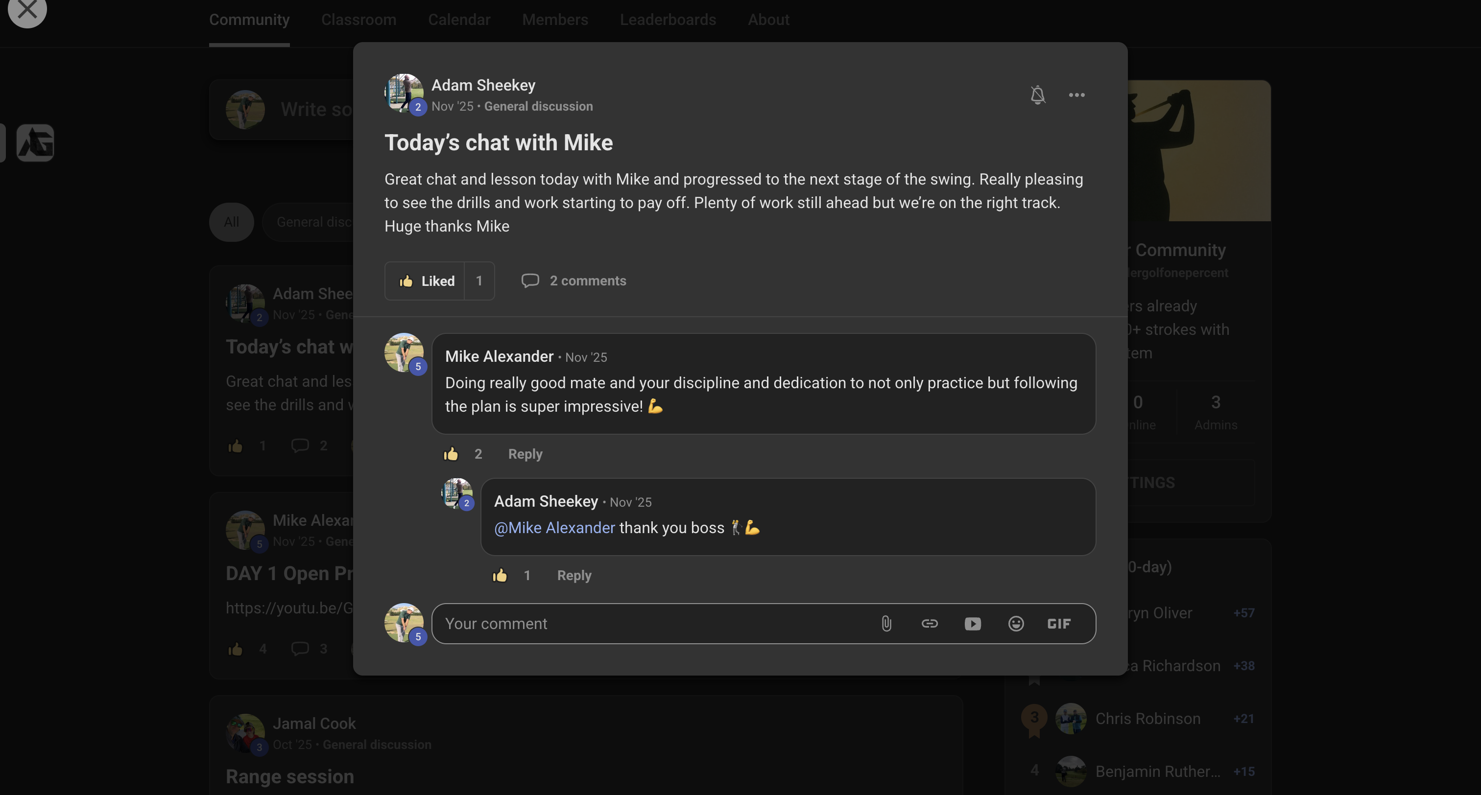 Community post