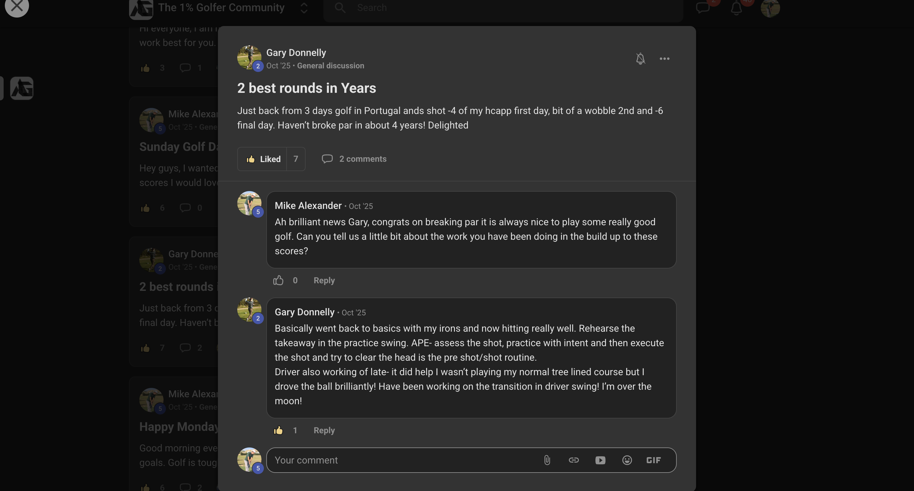 Community post