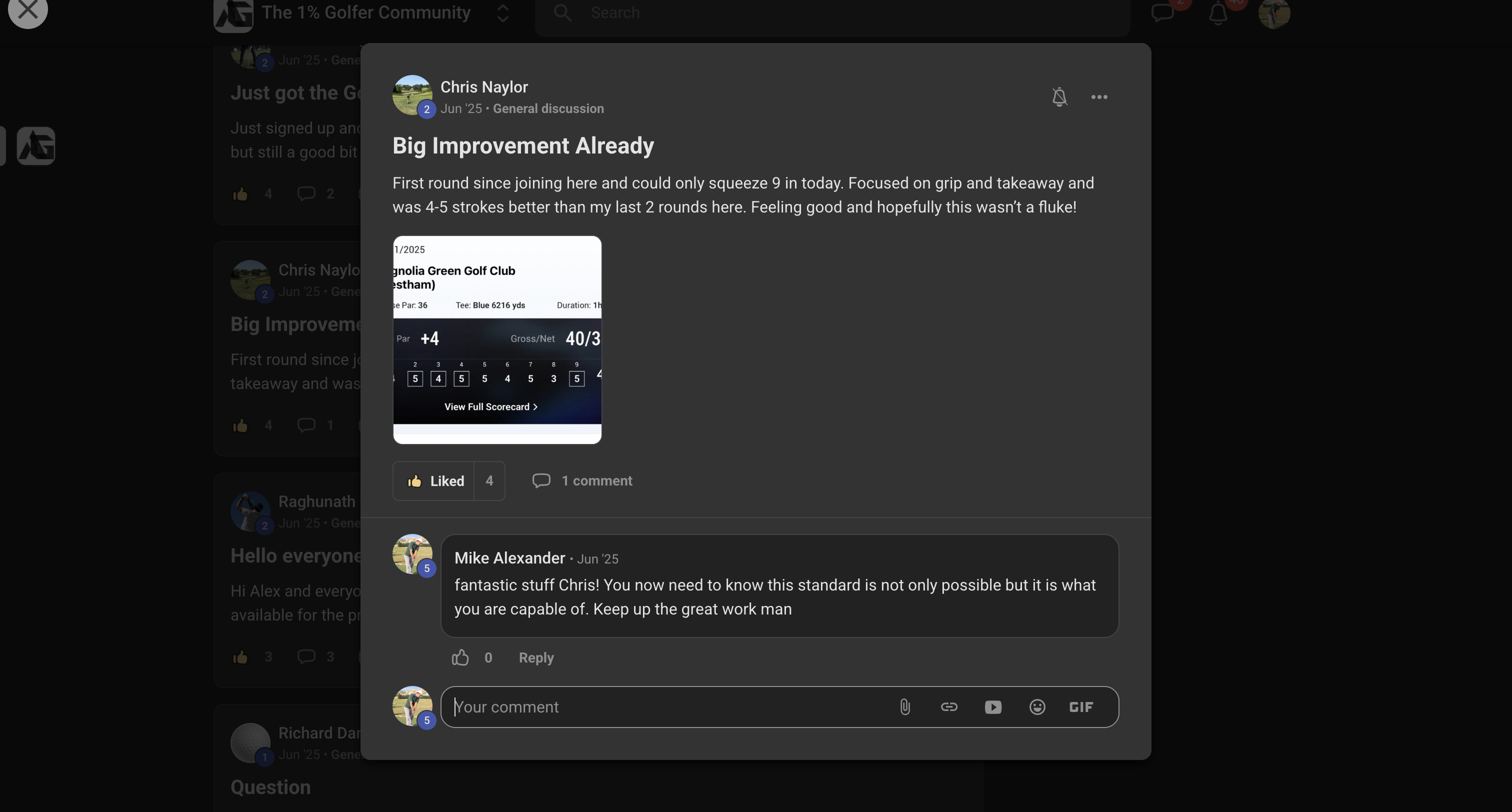 Community post